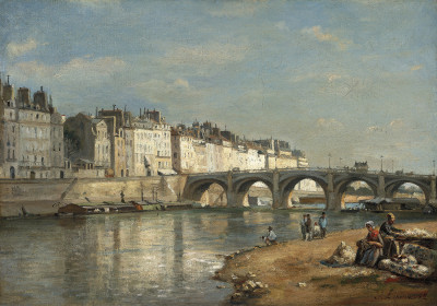 ₴ Репродукция пейзаж от 284 грн.: Мост Турнель, Париж