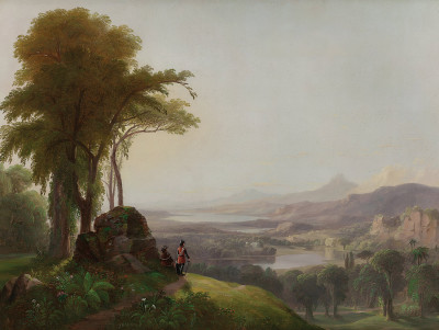 ₴ Репродукция пейзажа "Новый Свет"