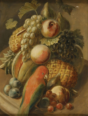 ₴ Репродукция натюрморт "Фруктовый натюрморт"