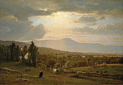 ₴ Репродукция пейзажа известного художника "Горы Катскилл"