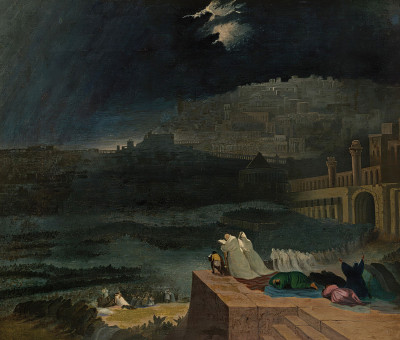 ₴ Репродукция бытового жанра "Покаяние Ниневии"