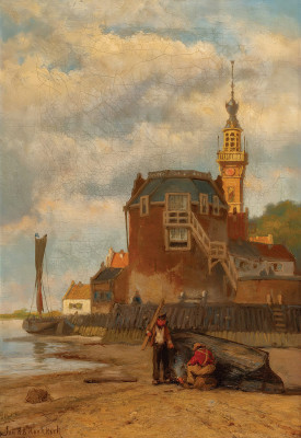 ₴ Репродукция пейзажа "Вид на Вере"