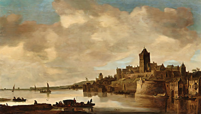 ₴ Репродукция пейзажа "Вид на Ваал"