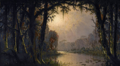 ₴ Репродукция пейзаж "Байу-Теш, Луизиана