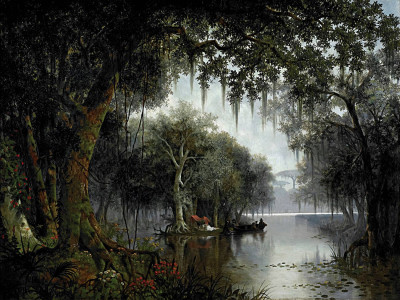 ₴ Репродукция пейзаж "Земля Евангелины"