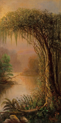 ₴ Репродукция пейзаж "Байу"