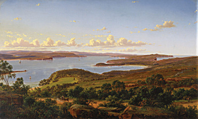 ₴ Репродукция пейзажа "Сидней Хедс"