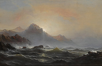 ⚓Репродукция морской пейзаж "Морской пейзаж"