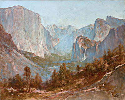 ₴ Репродукция пейзажа "Долина Йосемити"