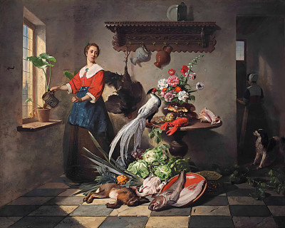 ₴ Репродукция натюрморт "В амбаре"