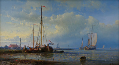 ⚓Репродукция морской пейзаж "Морской пейзаж"