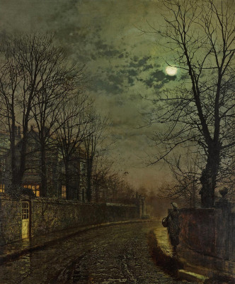 ₴ Репродукция городской пейзаж "Пятьдесят лет назад"