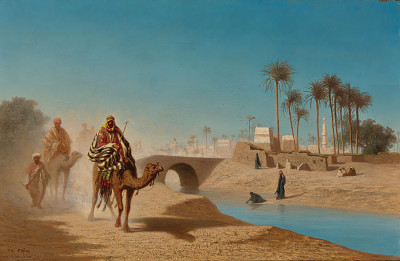 ₴ Репродукція краєвид "Від'їзд"