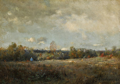 ₴ Репродукція краєвид "Осінь, Л'Іль-Адам"