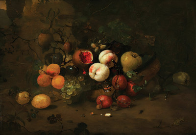 ₴ Репродукция натюрморт художника "Фруктовый натюрморт"