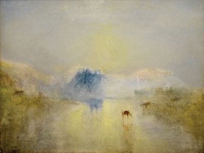 ₴ Репродукция пейзаж известного художника "Замок Норхем, восход солнца"