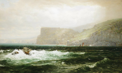 ⚓Репродукция морской пейзаж "Берег Тинтагеля"