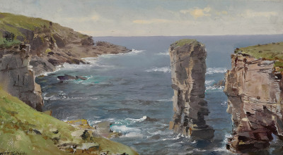 ₴ Репродукция пейзаж "Британский прибрежный вид"