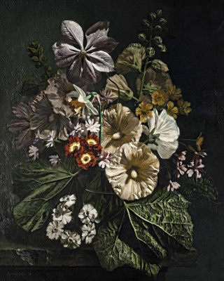 ₴ Репродукція натюрморт "Перші квіти весни"