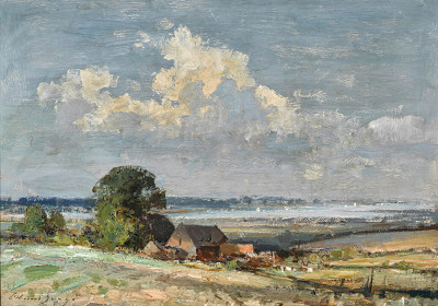 ₴ Репродукція краєвид "Річка Оруелл, Саффолк"