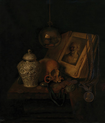 ₴ Репродукція натюрморт відомого художника "Ванітас"