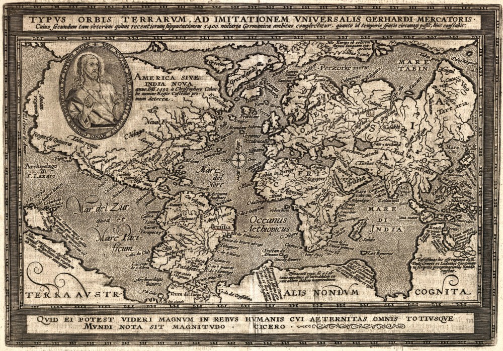 Mapas antiguos de la tierra