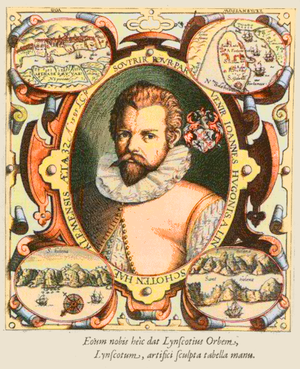 идерландский купец, путешественник, историк Линсхотен Ян Гюйген ван