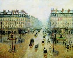 Картина "Оперный проезд в Париже"